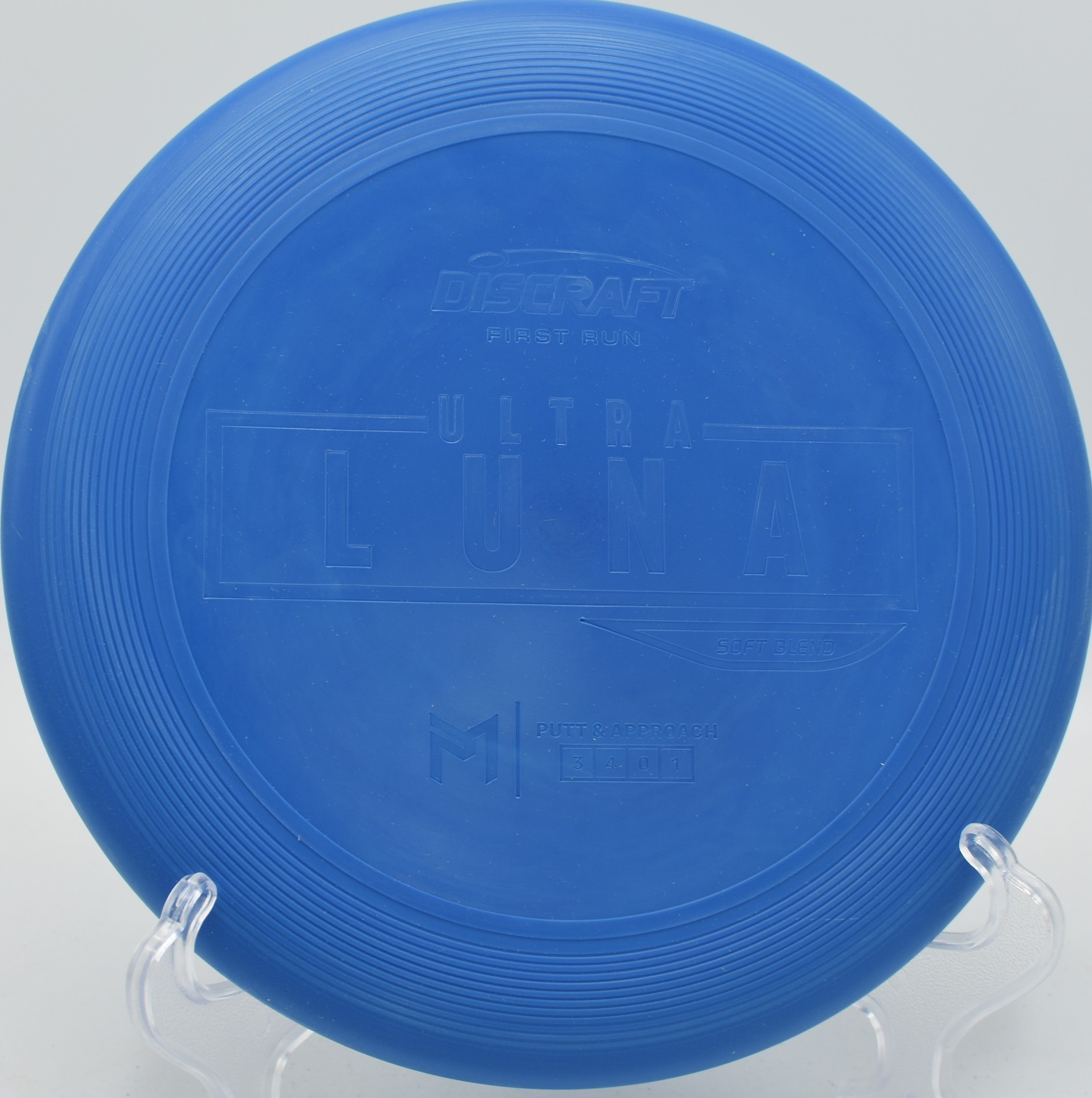 Paul McBeth Soft Blend UltraLuna displayed at Blue Ribbon Pines DGC, East Bethel MN for comfortable putting grip