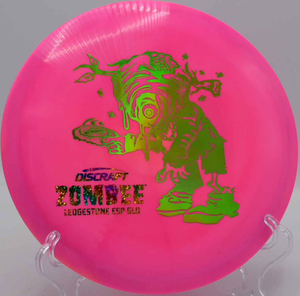 Soft-glow Zombee carving up a tight fairway at Kincaid Park in Anchorage, AK.
