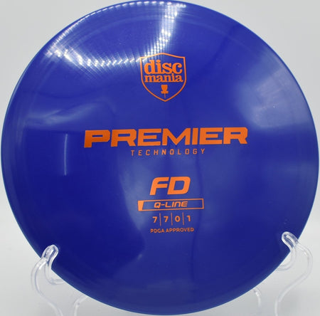 Discmania Q-Line FD driver favored in Florida with nationwide shipping for smooth hyzer flip lines
