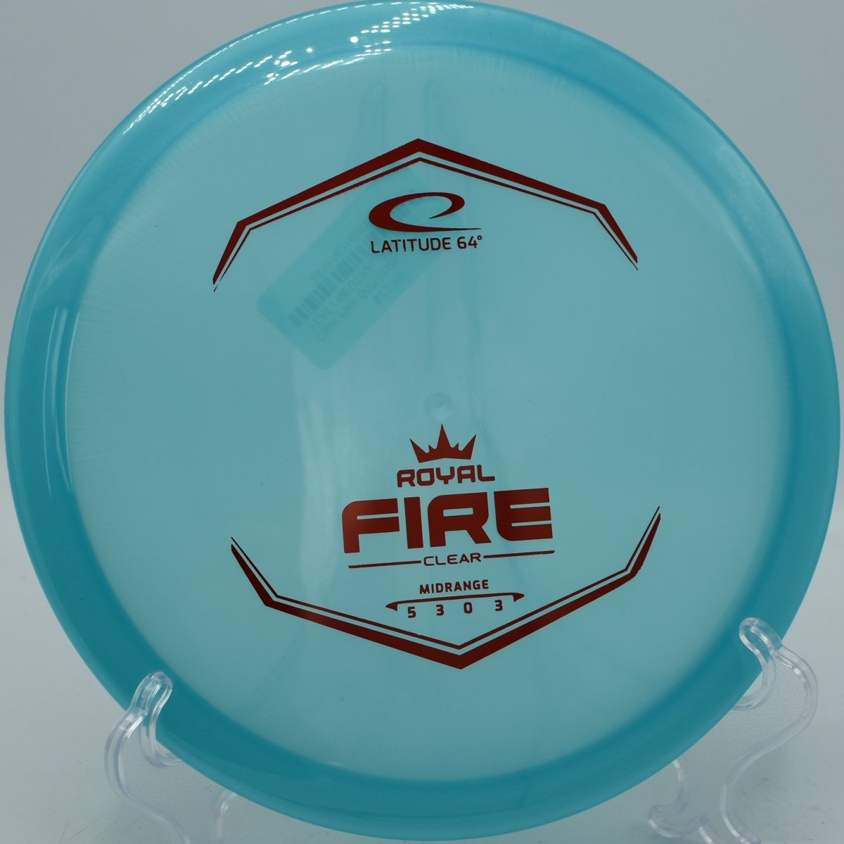 Latitude 64 Clear Fire distance driver chosen in Colorado with nationwide shipping for aggressive hyzer shots and utility control