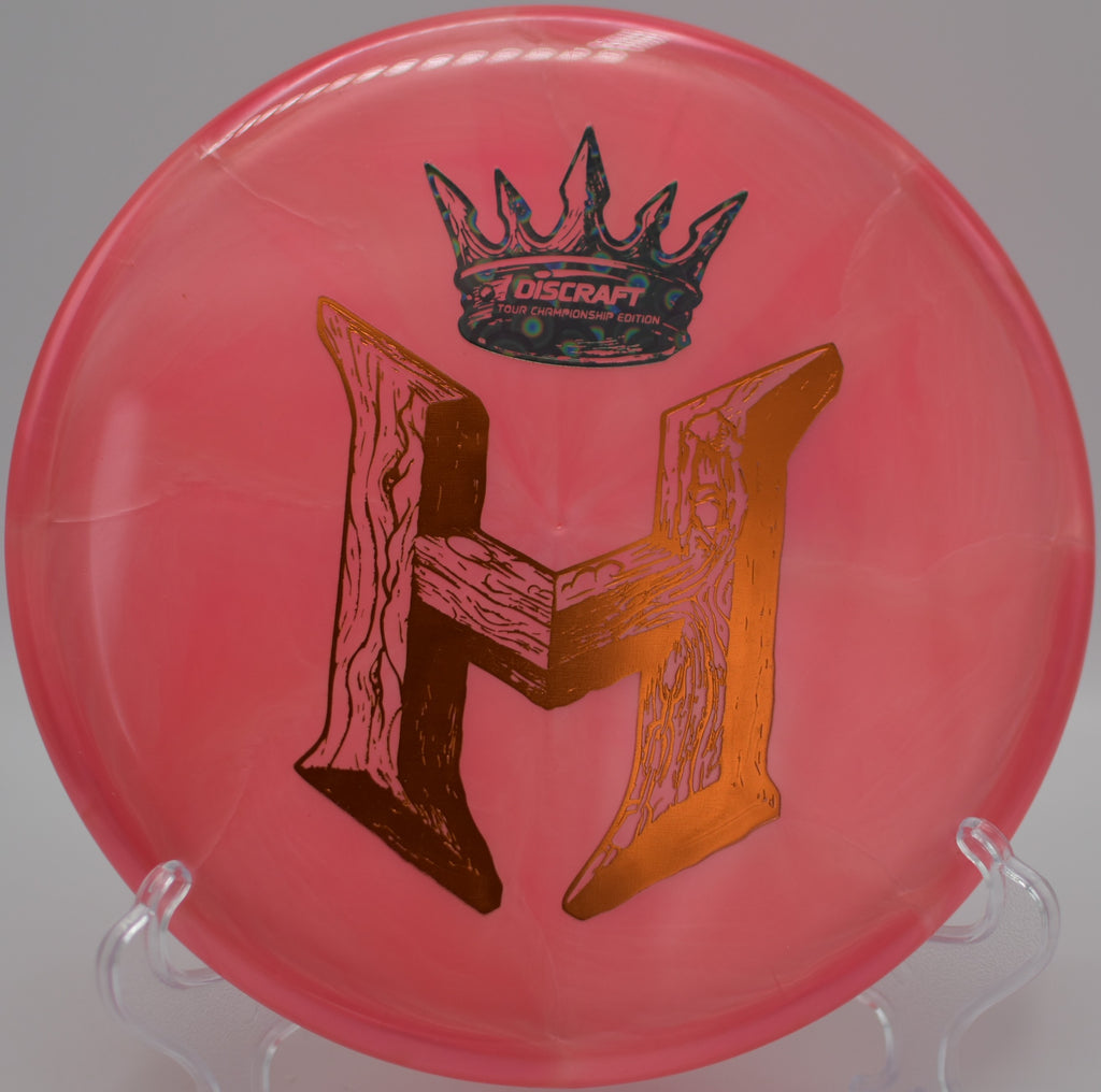 Big Z Jawbreaker Holyn Handley Zone SS displayed on a rocky tee at Cedar Hill DGC in Nashville, TN, built for torque-resistant finesse shots.