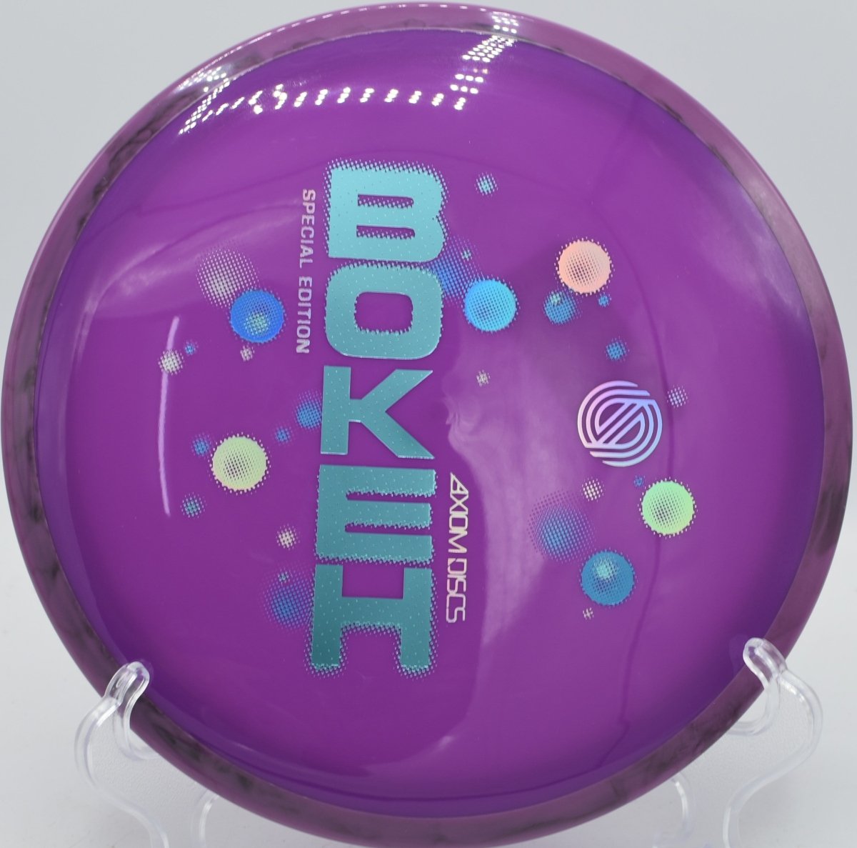 Axiom Neutron Bokeh displayed at Blue Ribbon Pines DGC, East Bethel MN for wooded fairway control