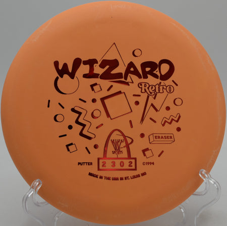 Gateway SS Wizard driving off the tee at Moraine State Park Disc Golf Course in Portersville, Pennsylvania