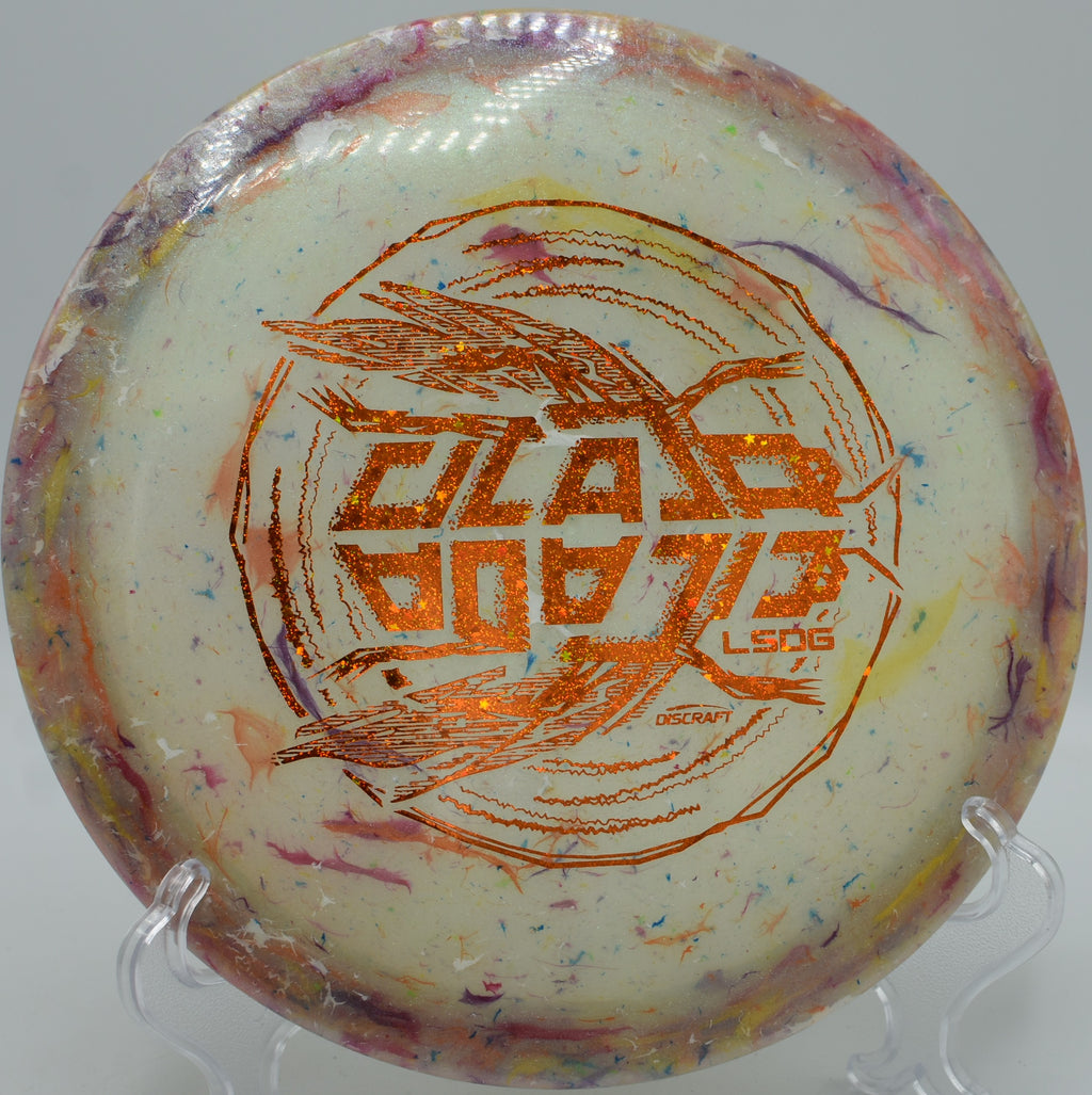 ColorShift Cicada shaping a smooth hyzer flip at Harmon Hills Disc Golf Course in Fall Branch, Tennessee