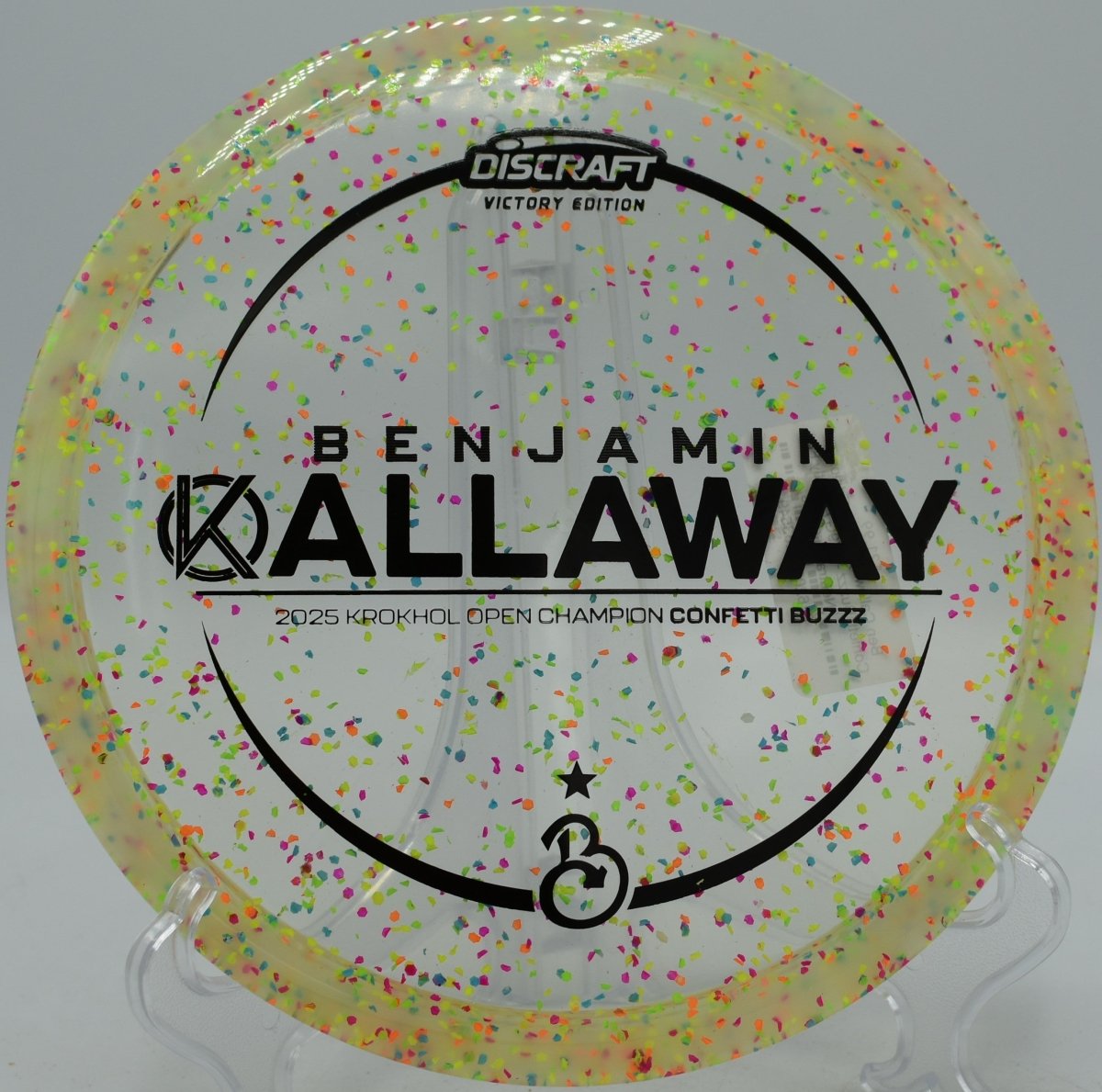 Ben Callaway Victory Edition Z Confetti Buzzz - Flexline Discs - 81620252263549
