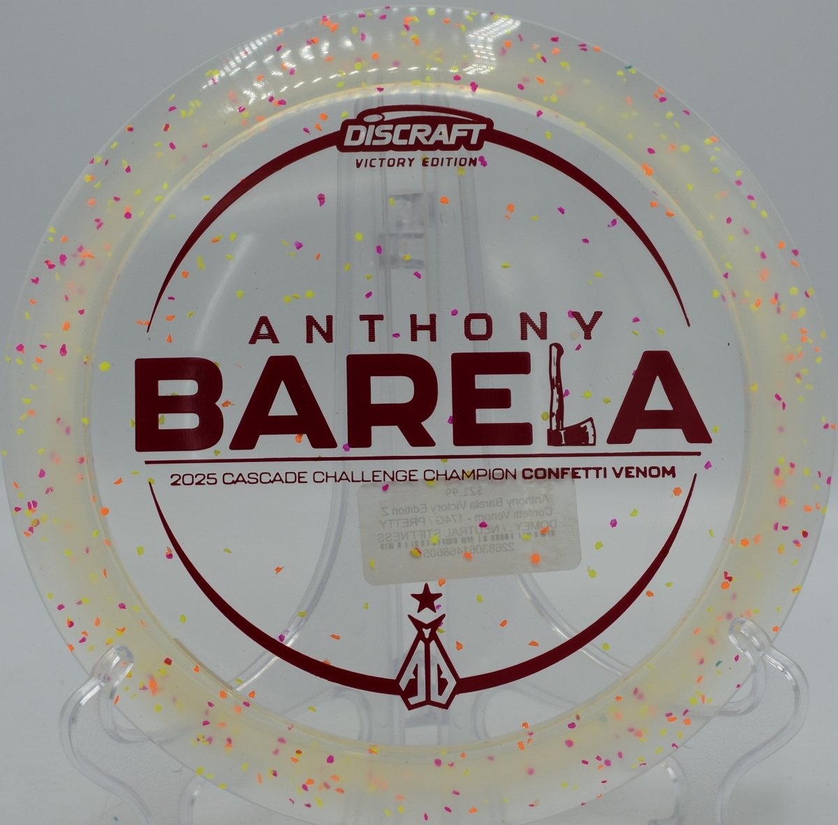 Anthony Barela Victory Edition Z Confetti Venom - Flexline Discs - 22683061468605