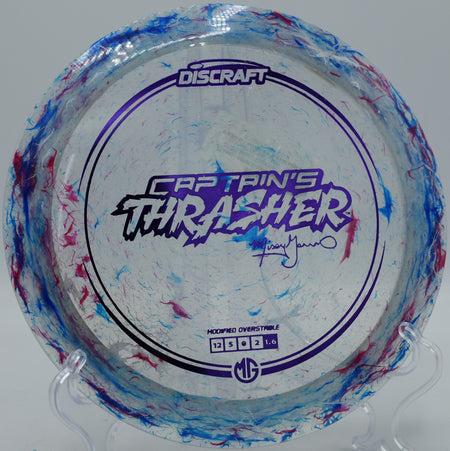 Missy Gannon signature Captain’s Thrasher held in power grip at Winthrop Gold in Rock Hill, SC

