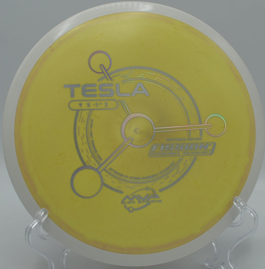 Fission Tesla wind-fighting release at Lake Claiborne DGC in Homer, LA with clean fade