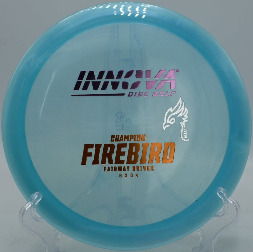 FAF Luster Champion Firebird disc golf driver battling windy conditions at Jones Supreme Disc Golf Course, Emporia, Kansas