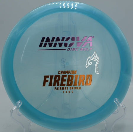 FAF Luster Champion Firebird disc golf driver battling windy conditions at Jones Supreme Disc Golf Course, Emporia, Kansas