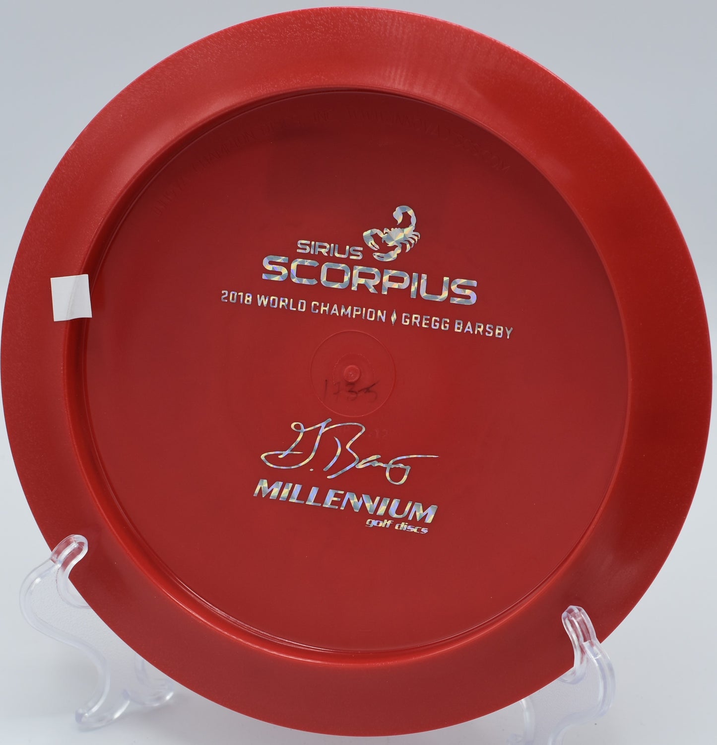 SCORPIUS (GREGG BARSBY 2018 WORLS CHAMP)