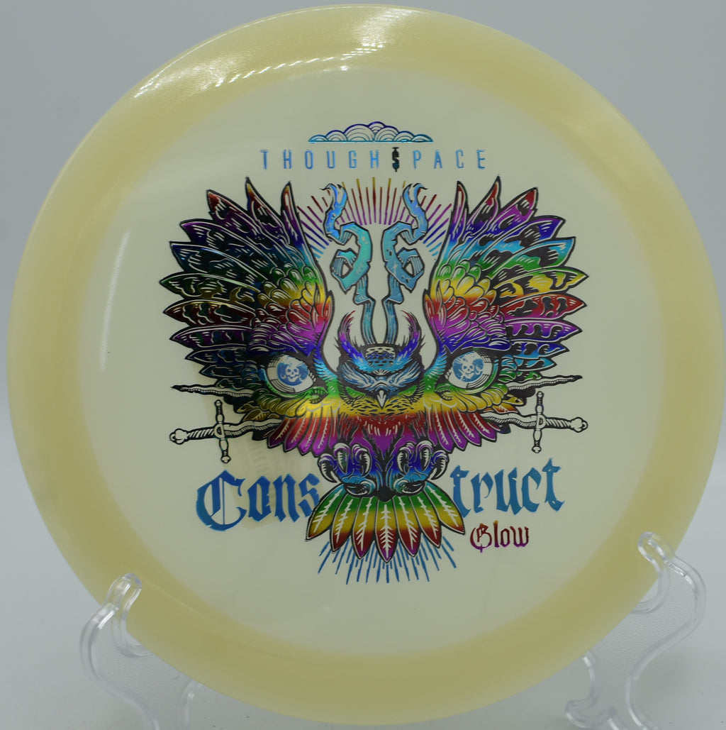 Glow Construct long S-curve shaping controlled distance at Hornets Nest DGC in Charlotte, NC