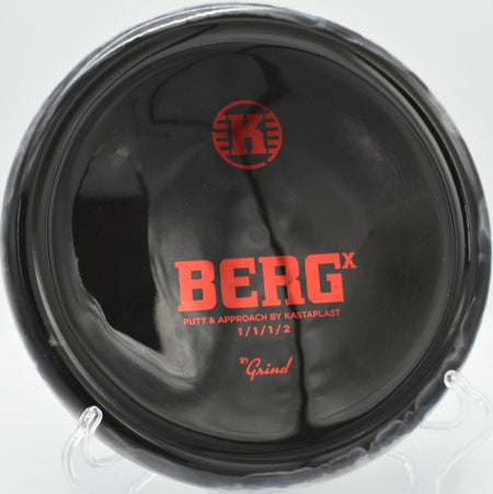 Kastaplast K1 Grind Berg-X displayed at Harmony Bends DGC, Columbia MO for precise approach shots and reliable disc golf control