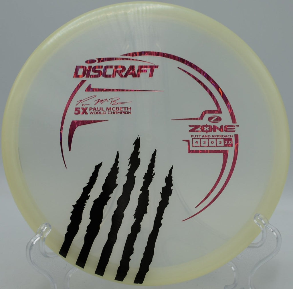 5-Claw Zone controlled backhand hyzer inside 250 feet at Northwood Park in Morton, Illinois