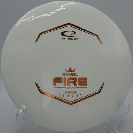 Latitude 64 Fire overstable midrange chosen in Colorado with nationwide shipping for strong fade placement shots