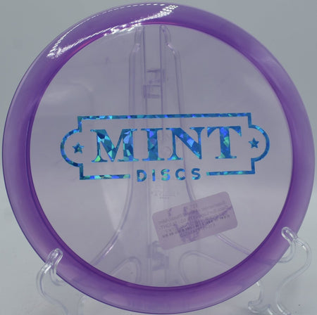 Mint Discs Eternal Salamander fairway driver flying straight with gentle fade at DeLaveaga Disc Golf Course in Santa Cruz California