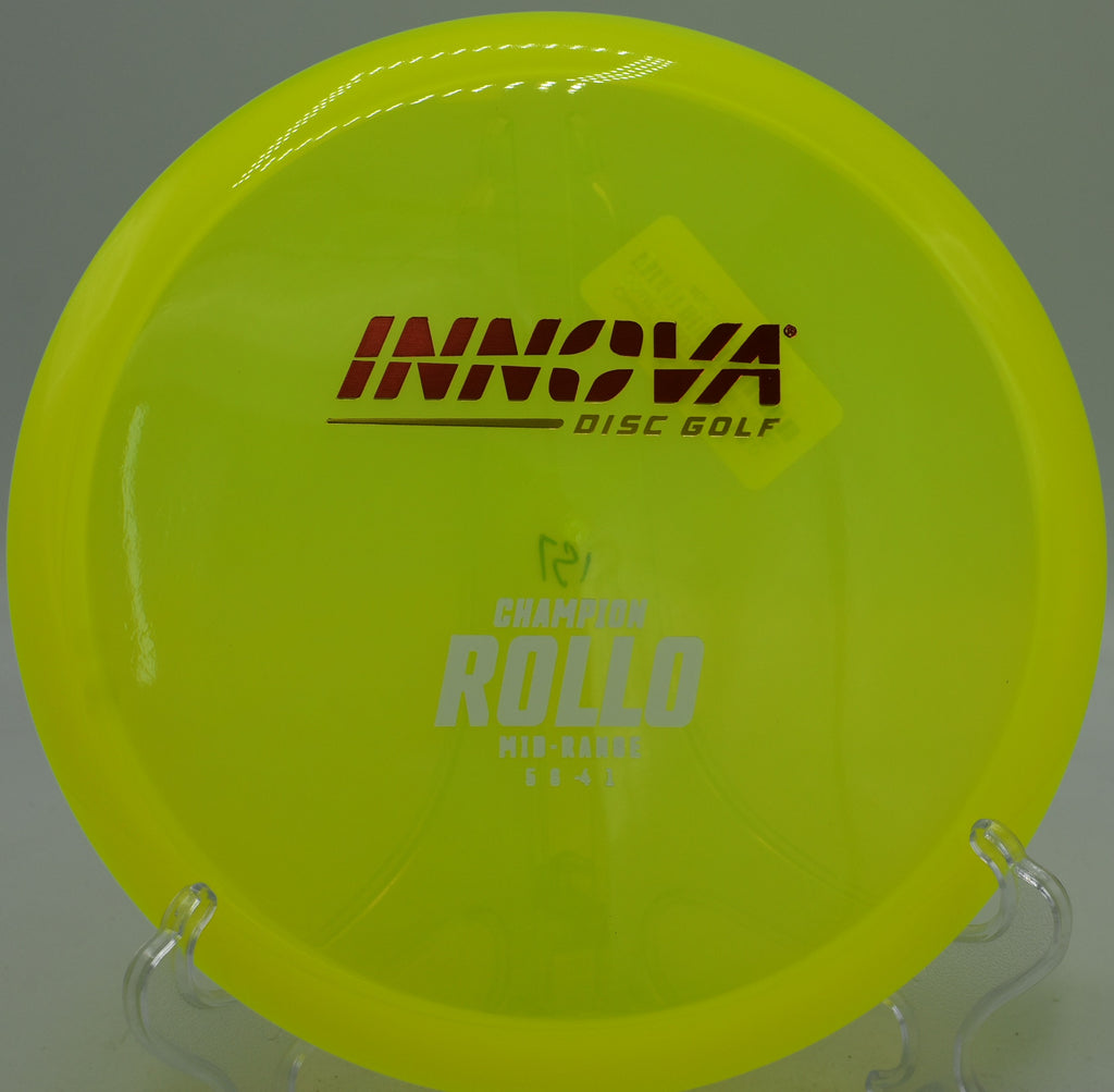 Using the Champion Rollo for a buttery anhyzer line at Harmon Hills Disc Golf Course in Fall Branch, TN