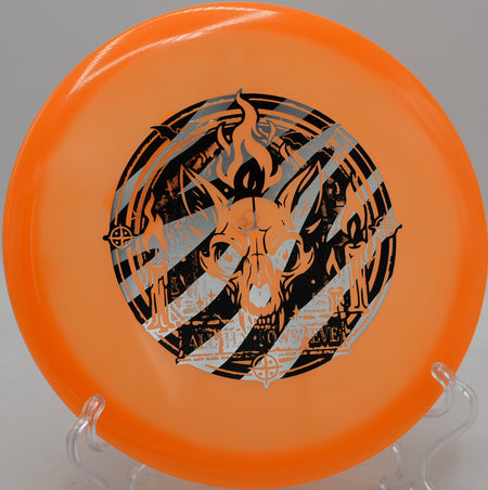 Innova Proto Glow Fox fairway driver carving controlled lines at Hornets Nest Disc Golf Course in Charlotte, North Carolina