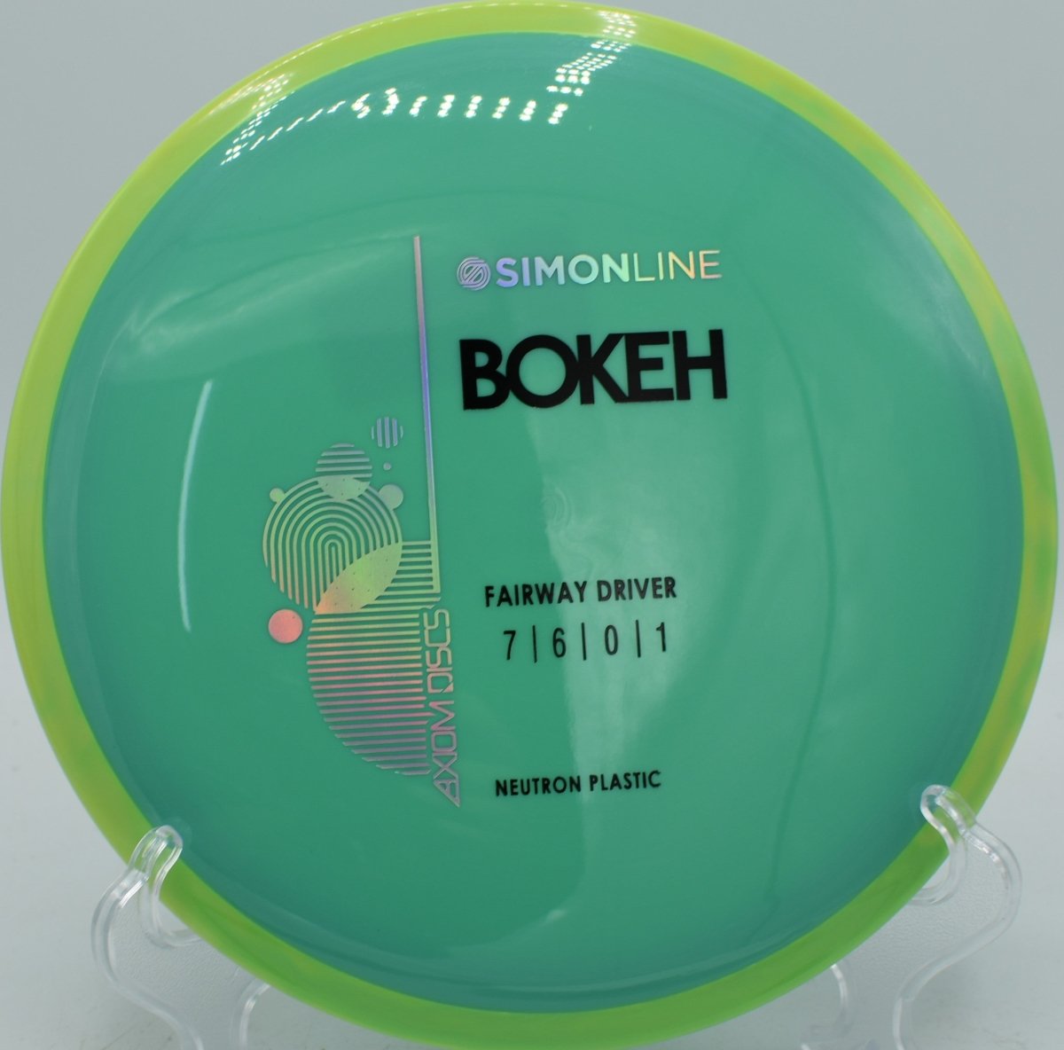 Axiom Neutron Bokeh featured at Champoeg State Park DGC, St. Paul OR for wooded fairway precision