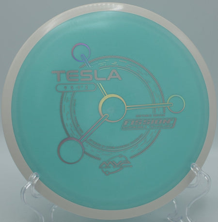 Fission Tesla straight-to-fade laser at Cedarock Park DGC in Burlington, NC