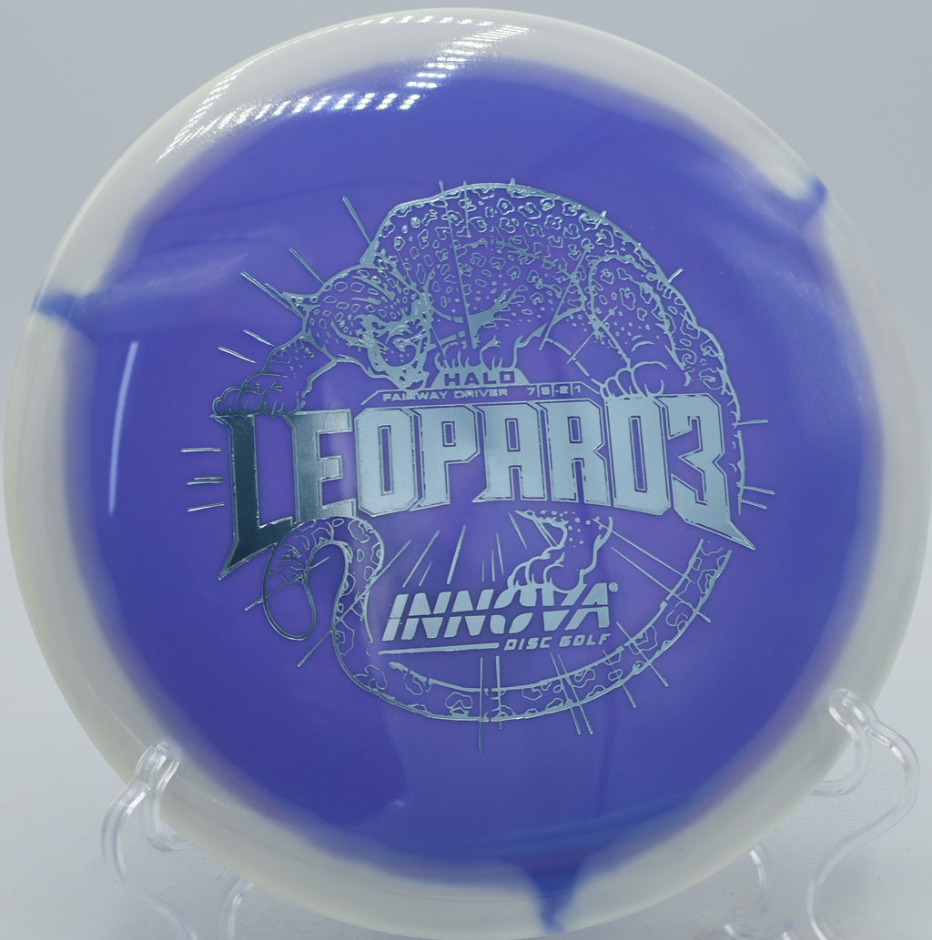 Innova Halo Star Leopard3 smooth turnover release at Hornets Nest Disc Golf Course in Charlotte, North Carolina
