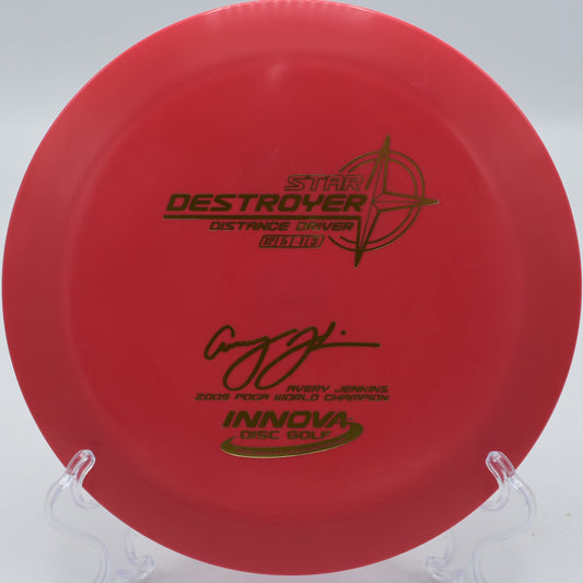 Shop the 2 LINE AVERY JENKINS STAR DESTROYER disc at Flexline Discs in Lakewood, WA, with nationwide shipping to Texas, Virginia, and beyond.