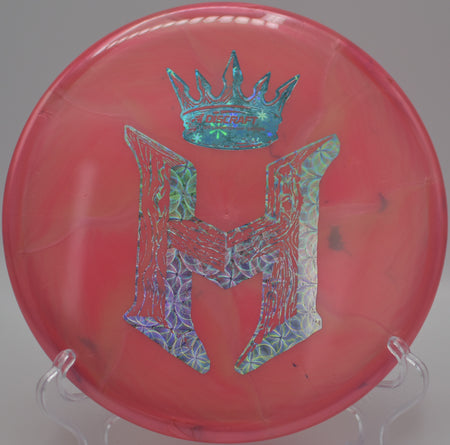 Discraft Big Z JB Zone SS Holyn Handley edition positioned on the green at Maple Hill DGC in Leicester, MA, showcasing premium grip for precision.