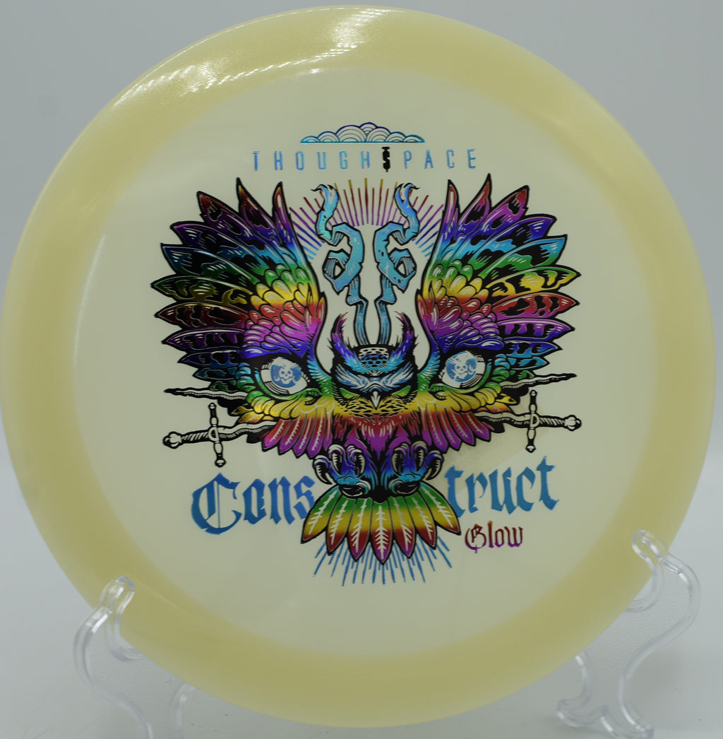 Glow Construct wind-tested fairway distance shot at Blue Ribbon Pines DGC in East Bethel, MN