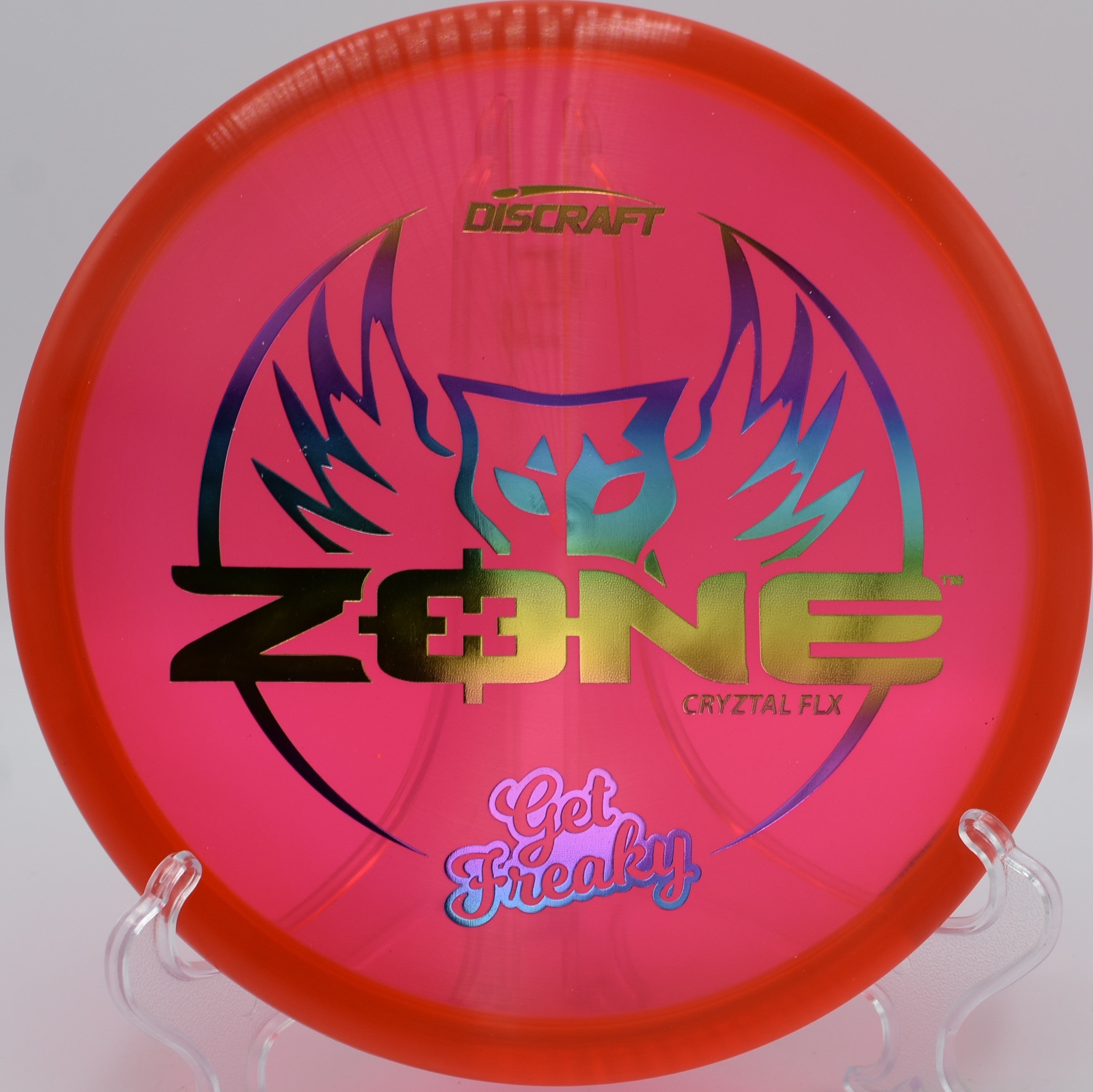 Discraft CryZtal FLX Zone featured at Milo McIver DGC, Estacada OR for dependable utility shots and fade