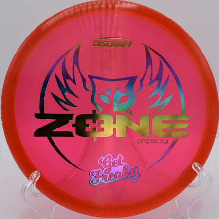 Discraft CryZtal FLX Zone featured at Milo McIver DGC, Estacada OR for dependable utility shots and fade