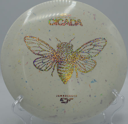 Jawbreaker ESP Cicada flying on a late-turning anhyzer at Lincoln Ridge Park in Independence, Kentucky, offering exceptional control for touch throws.

