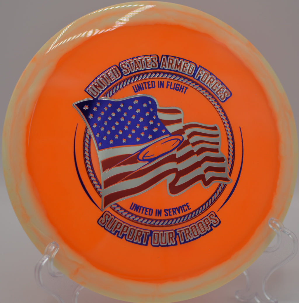 Innova Halo Champion Roadrunner floating a finesse anhyzer at Turkey Creek DGC in Gainesville, FL, showcasing its understable finesse through tight fairways.