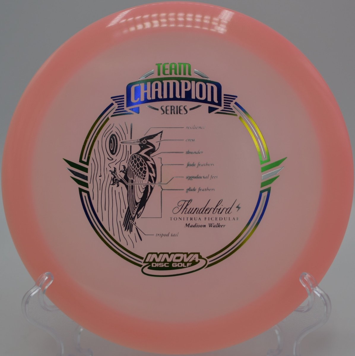 Madison Walker Tour Series Colorglow Champion Thunderbird for Washington players with nationwide shipping