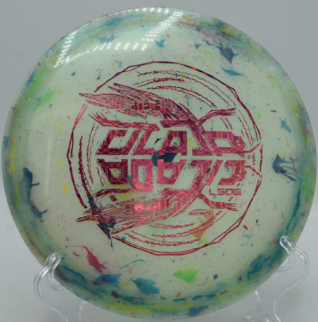 Discraft Cicada fairway driver navigating low ceiling shot at The Rez Disc Golf Course in Brandon, Mississippi