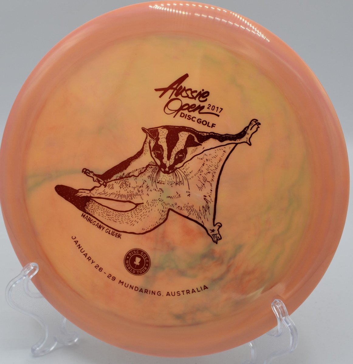 SWIRLY S - LINE DDX (2017 AUSSIE OPEN MAHOGANY GLIDER) INNOVA MADE - Flexline Discs - 59859997