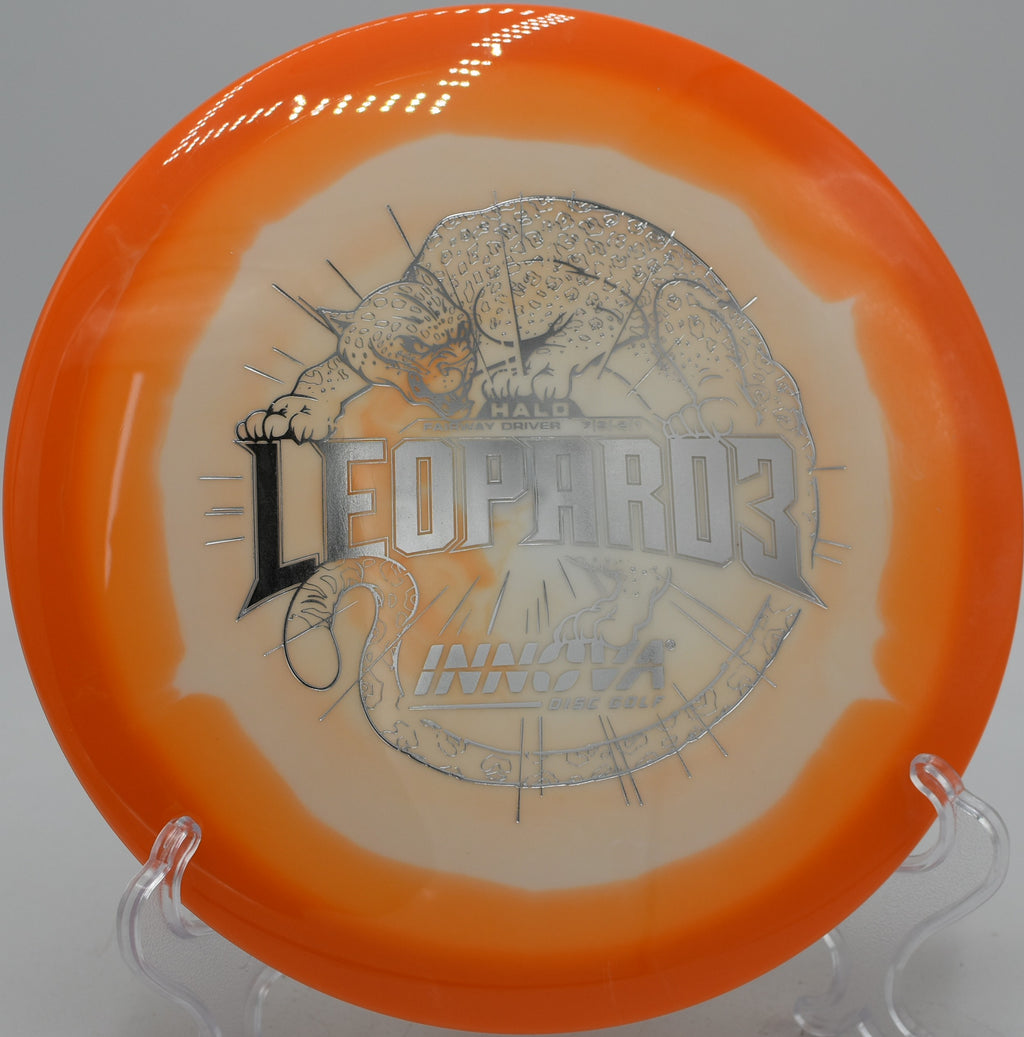 Halo Star Leopard3 fairway driver threading tight gaps at Milo McIver Disc Golf Course in Estacada, Oregon
