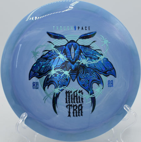 Thought Space Athletics Aura Mantra featured at DeLaveaga DGC, Santa Cruz CA for controlled turnover shots