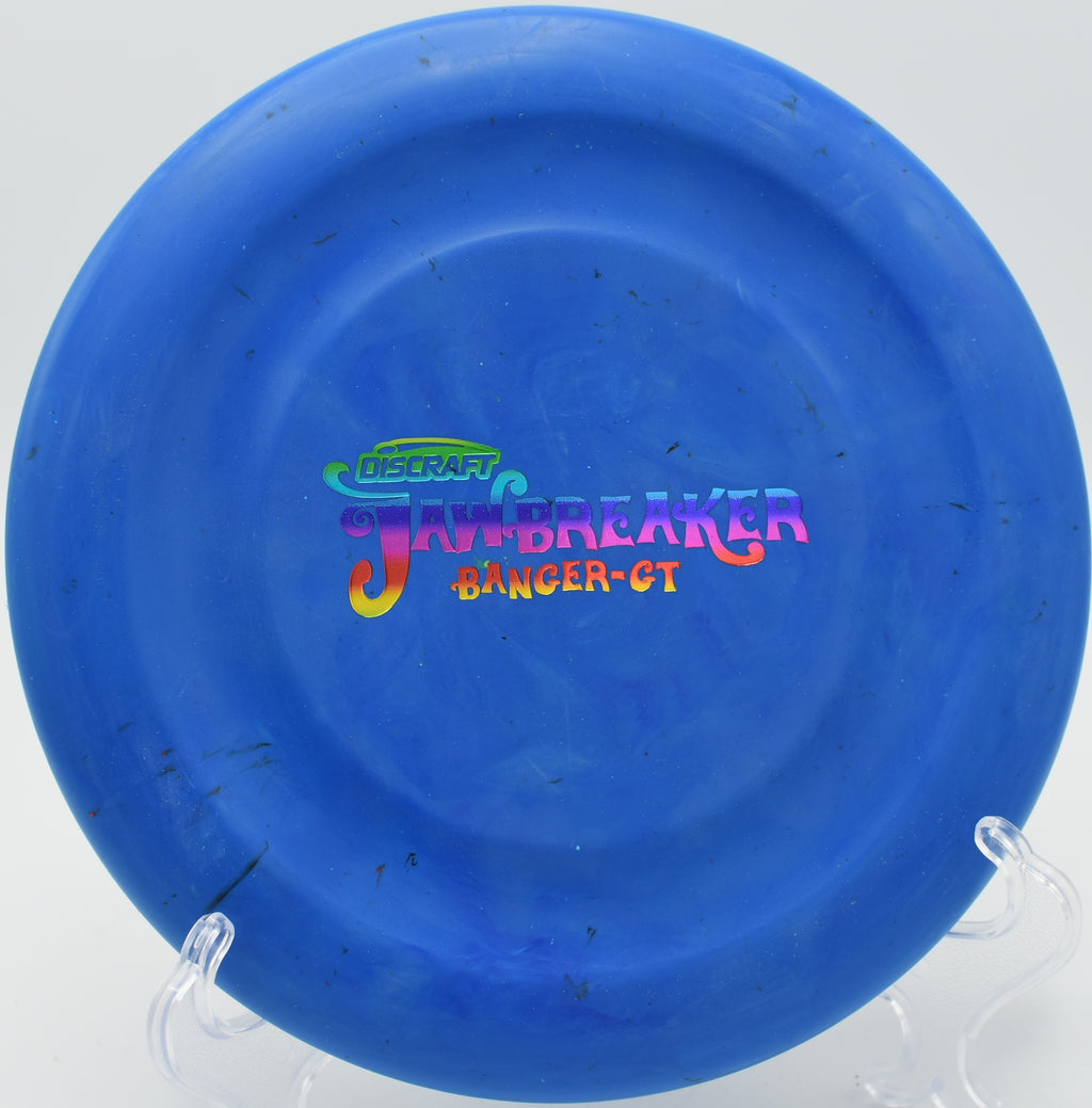 Discraft Banger GT Jawbreaker – Thumb track grip with stable finish at Breiner’s Woods Disc Golf Course in New York.

