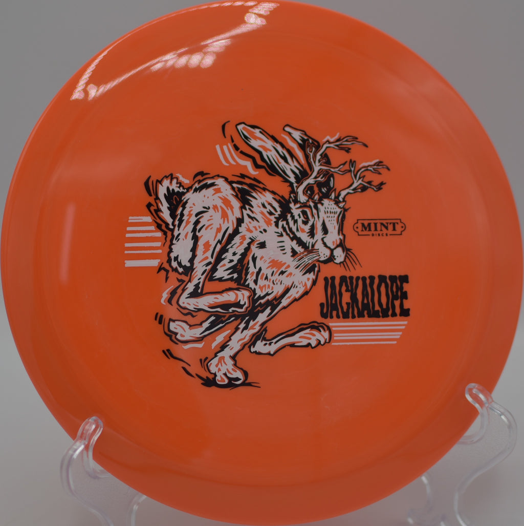 Apex Soft Jackalope slicing a tight wooded gap at Idlewild DGC in Burlington, KY, holding a smooth, neutral-turn flight path.