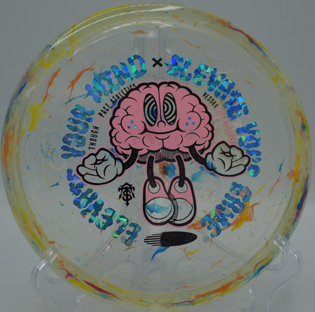 Vex Breaker Vessel flying flat and fast through hardwood fairways at Borderland State Park Disc Golf Course in Easton, Massachusetts.