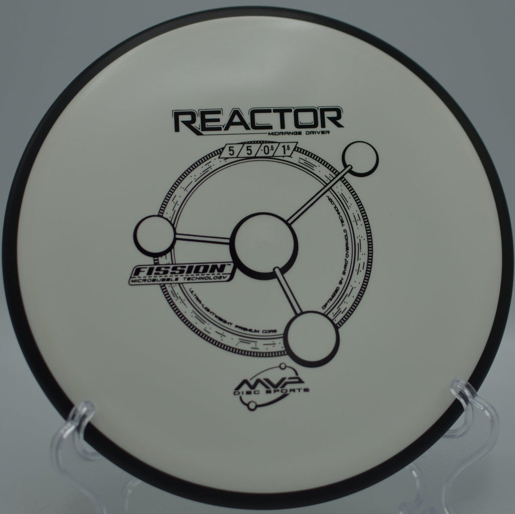 MVP Fission Reactor midrange handling power cleanly on a straight drive at Roy G Guerrero Disc Golf Course in Austin, Texas