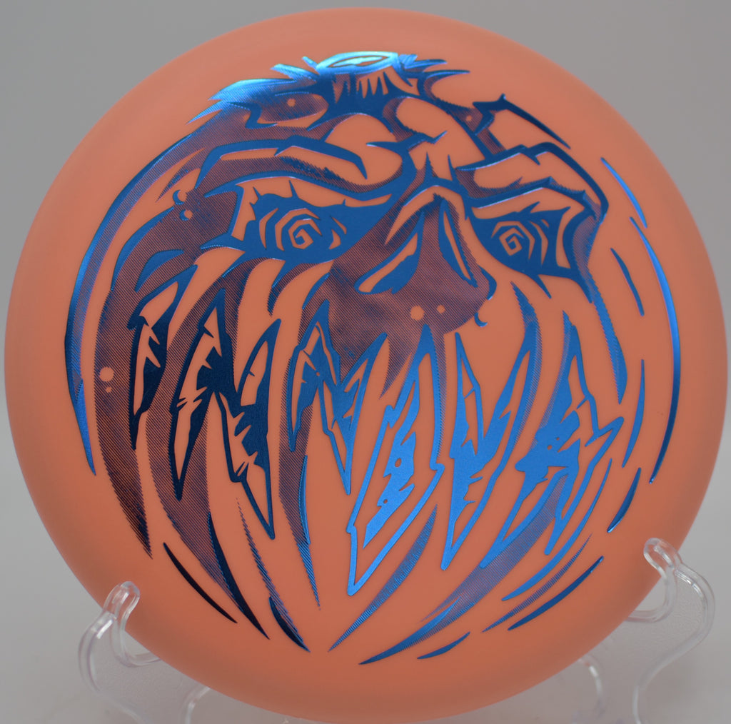 Halloween Nexus Proto Glow Aviar glowing basket run at Winthrop Gold Disc Golf Course in Rock Hill, South Carolina.