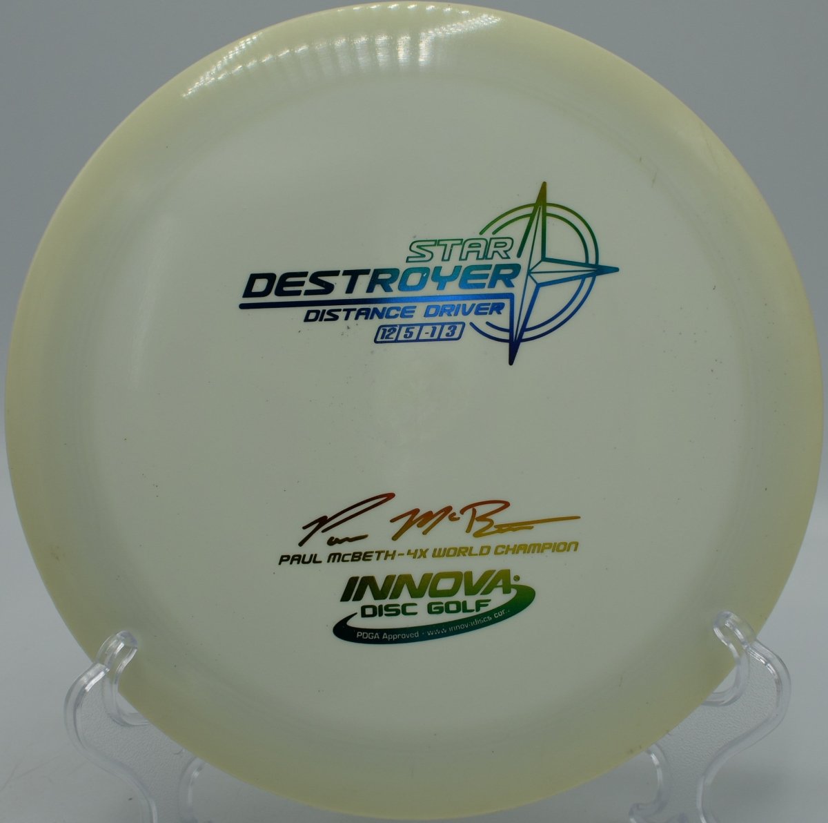 Paul McBeth 4X Destroyer (Embossed)