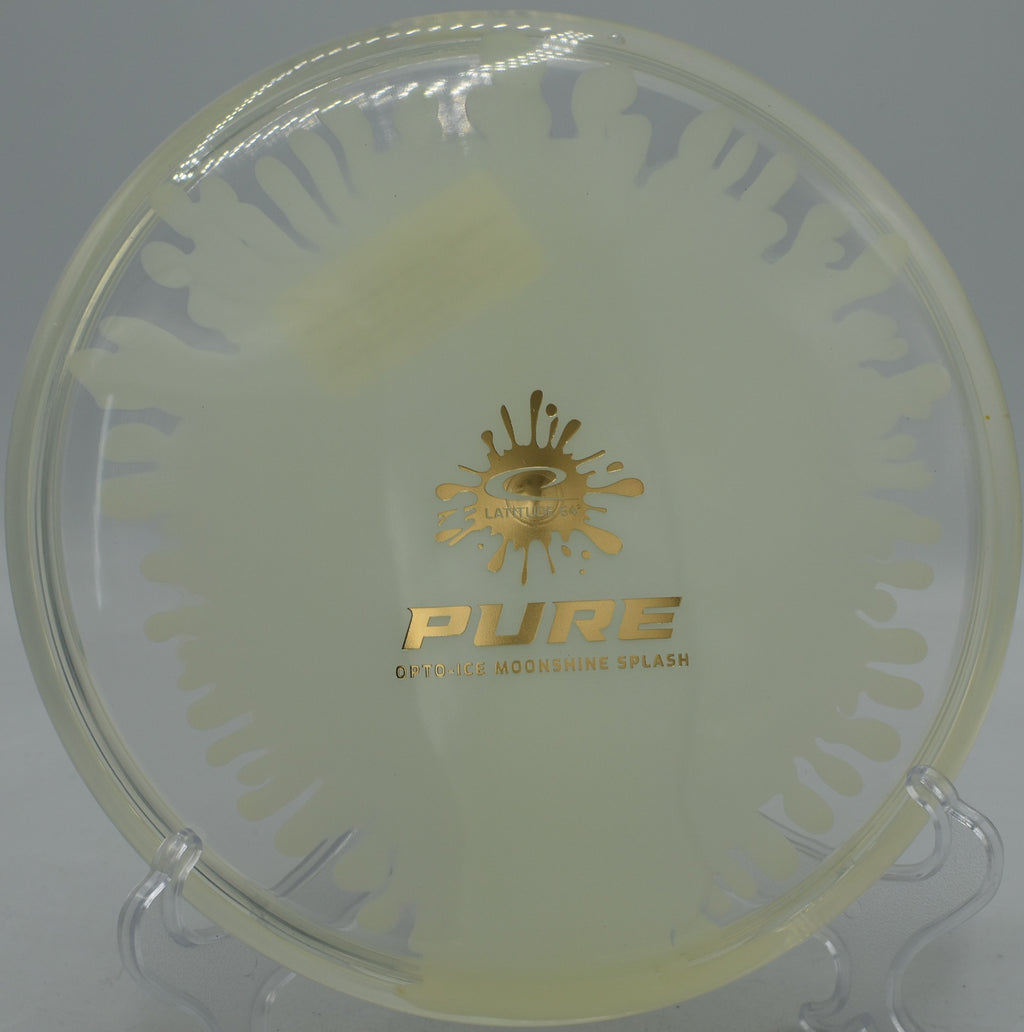 Putting practice with Opto-Ice Moonshine Splash Pure at the scenic Bucksnort Disc Golf Course in Pine, Colorado