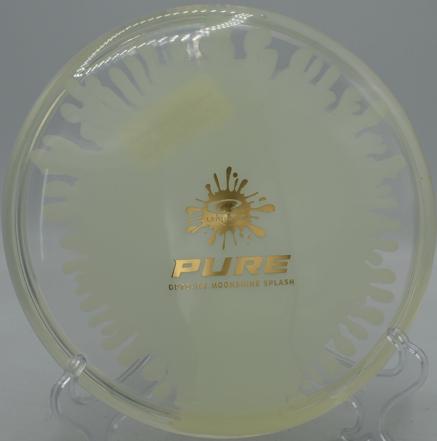 Putting practice with Opto-Ice Moonshine Splash Pure at the scenic Bucksnort Disc Golf Course in Pine, Colorado