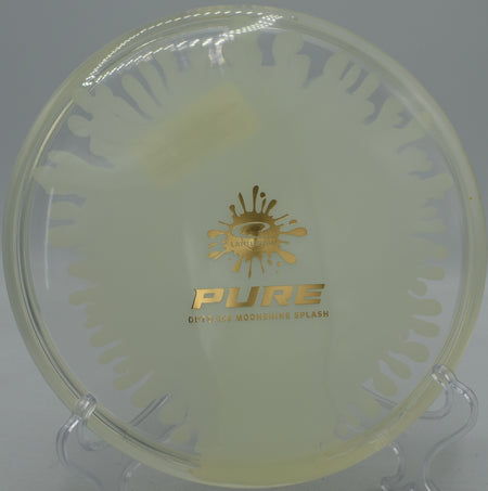Putting practice with Opto-Ice Moonshine Splash Pure at the scenic Bucksnort Disc Golf Course in Pine, Colorado