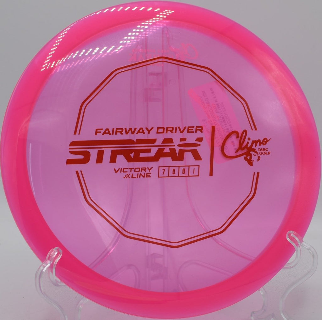 Victory Line Streak disc in Georgia for controlled distance shots nationwide shipping