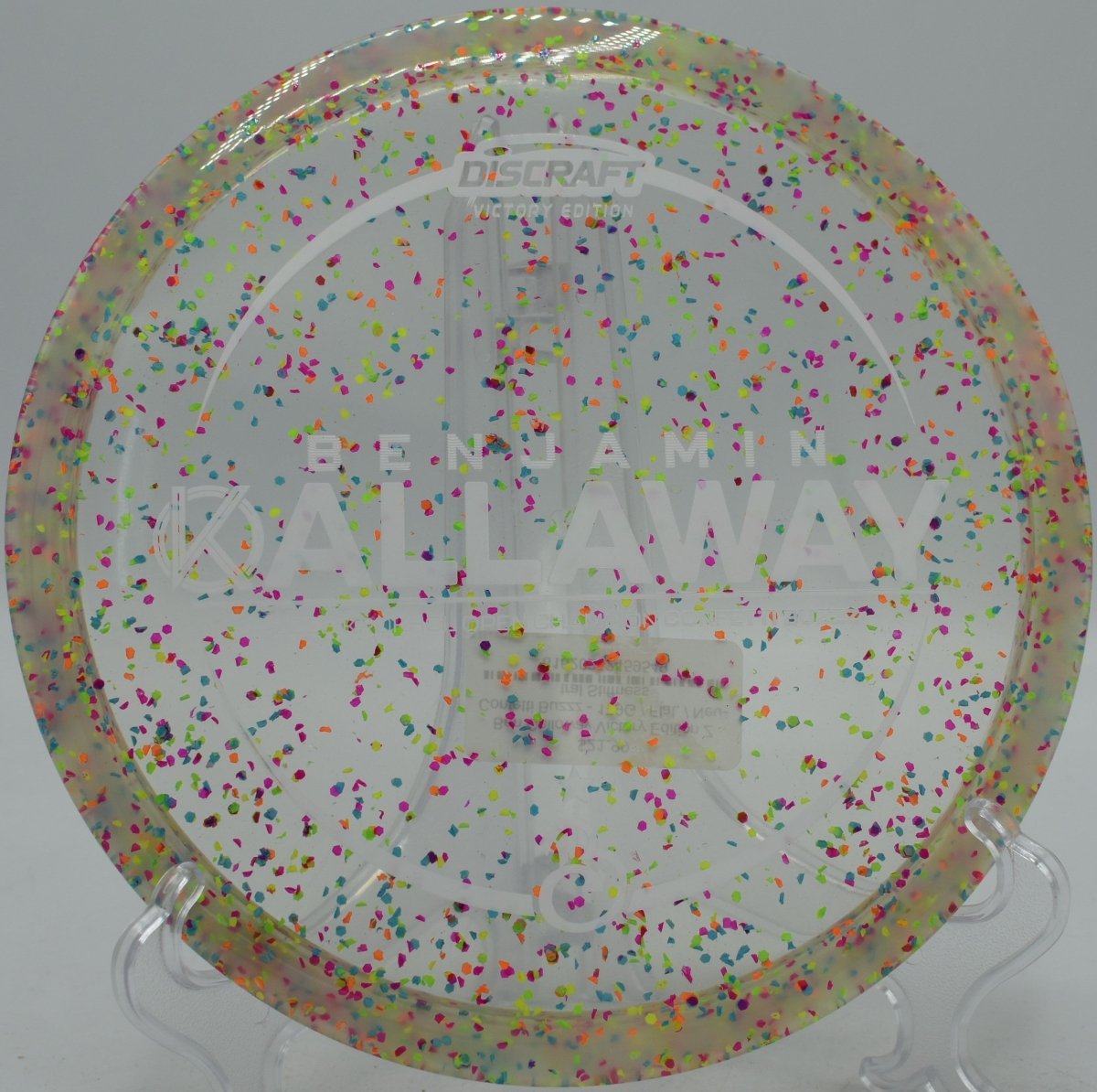 Ben Callaway Victory Edition Z Confetti Buzzz - Flexline Discs - 81620252459549