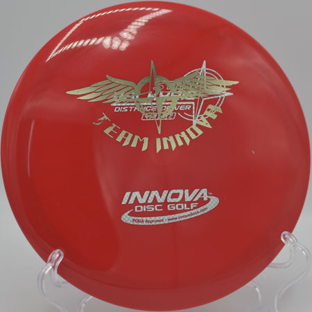 Player launching a Star Valkyrie Team Stamp for maximum glide and distance at Maple Hill Disc Golf Course in Leicester, Massachusetts.

