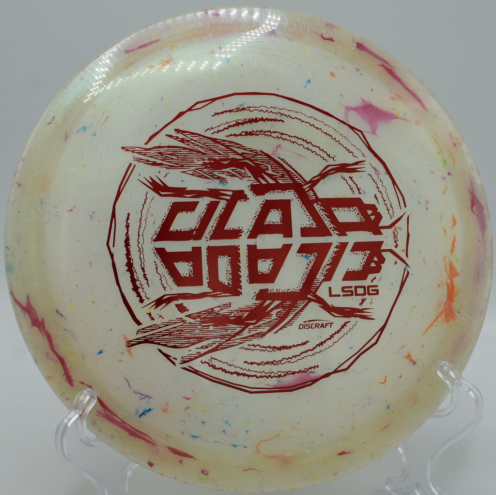 Ledgestone Edition Cicada gliding down a technical fairway at Hornets Nest Park in Charlotte, North Carolina